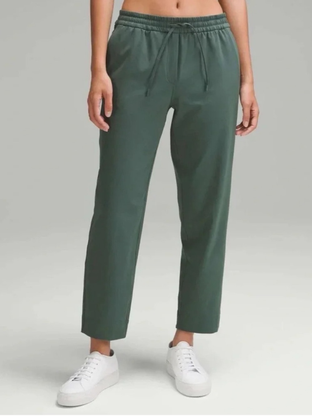 Lululemon Straight-Leg Mid-Rise Pant Luxtreme *Regular Dark Forest